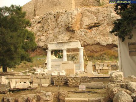 Фото: Афинский акрополь, Святилище Асклепия