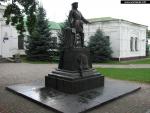 Памятник Петру I на месте Полтавской битвы