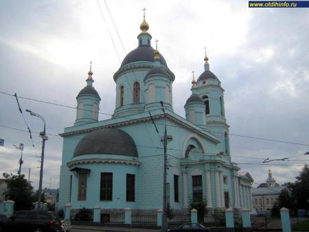 Фото: Церковь Сергия Радонежского в Рогожской слободе