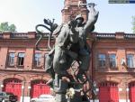 Памятник подвигу пожарных Ленинграда