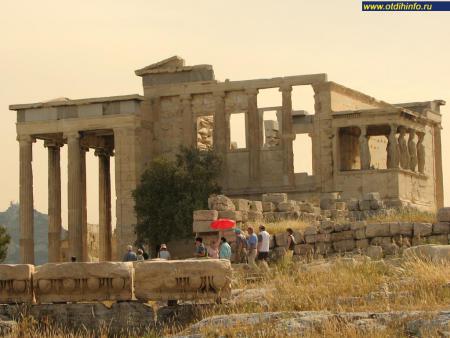 Фото: Афинский акрополь, Храм Эрехтейон, храм Эрехтея