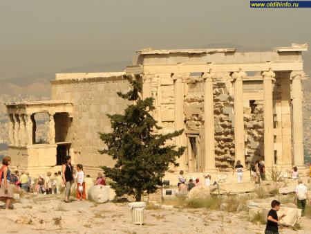 Фото: Афинский акрополь, Храм Эрехтейон, храм Эрехтея