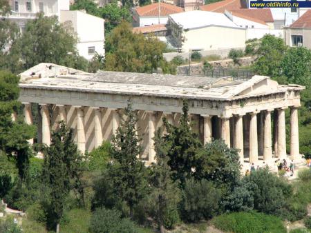 Фото: Храм Гефестион, храм Гефеста, храм Тесейон